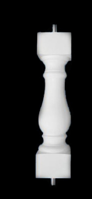 Brunswick Baluster or Choice of Stair Baluster for Custom Balustrade Systems - Classic Stone Material by Chadsworth Columns: shop.columns.com