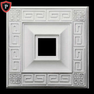 Square Ceiling Medallions Polyurethane Material
