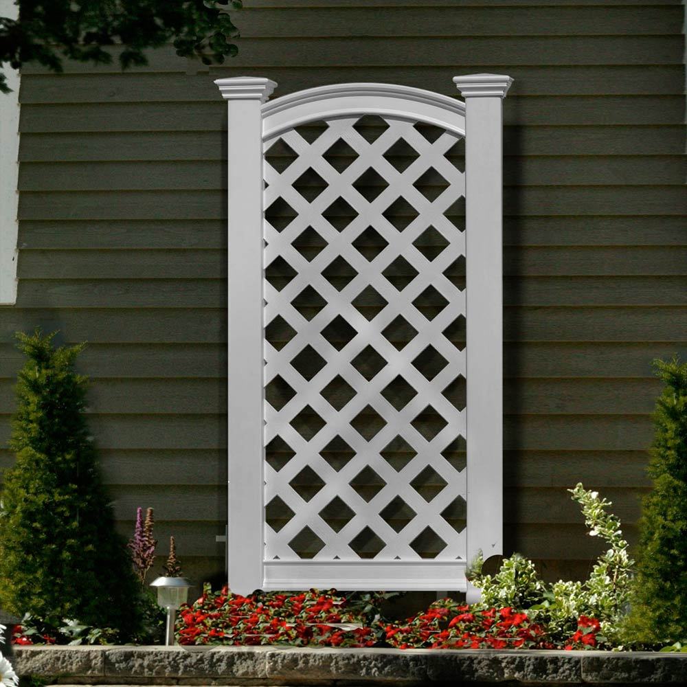 Chadsworth Columns Luxembourg Vinyl Trellis Design