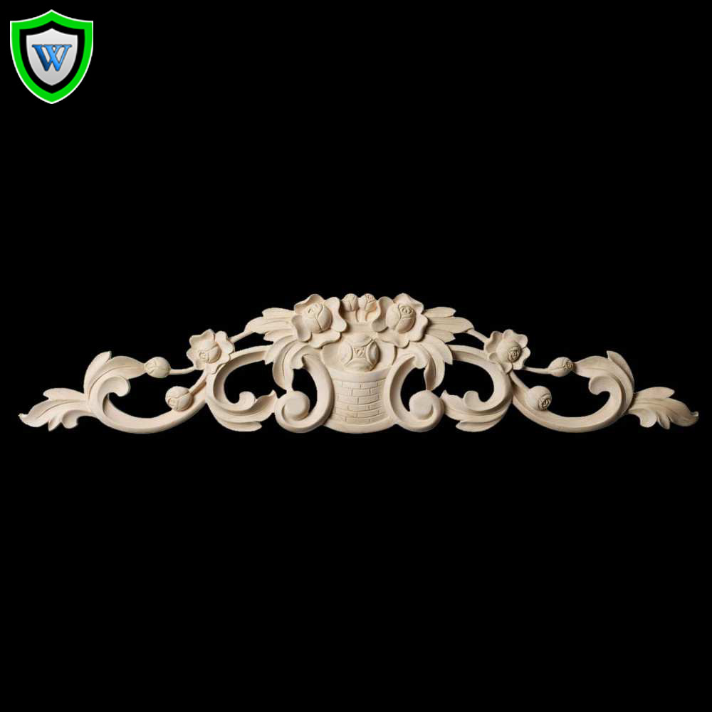 12"W x 31/4"H x 5/8"D Wood Accents Flower Basket