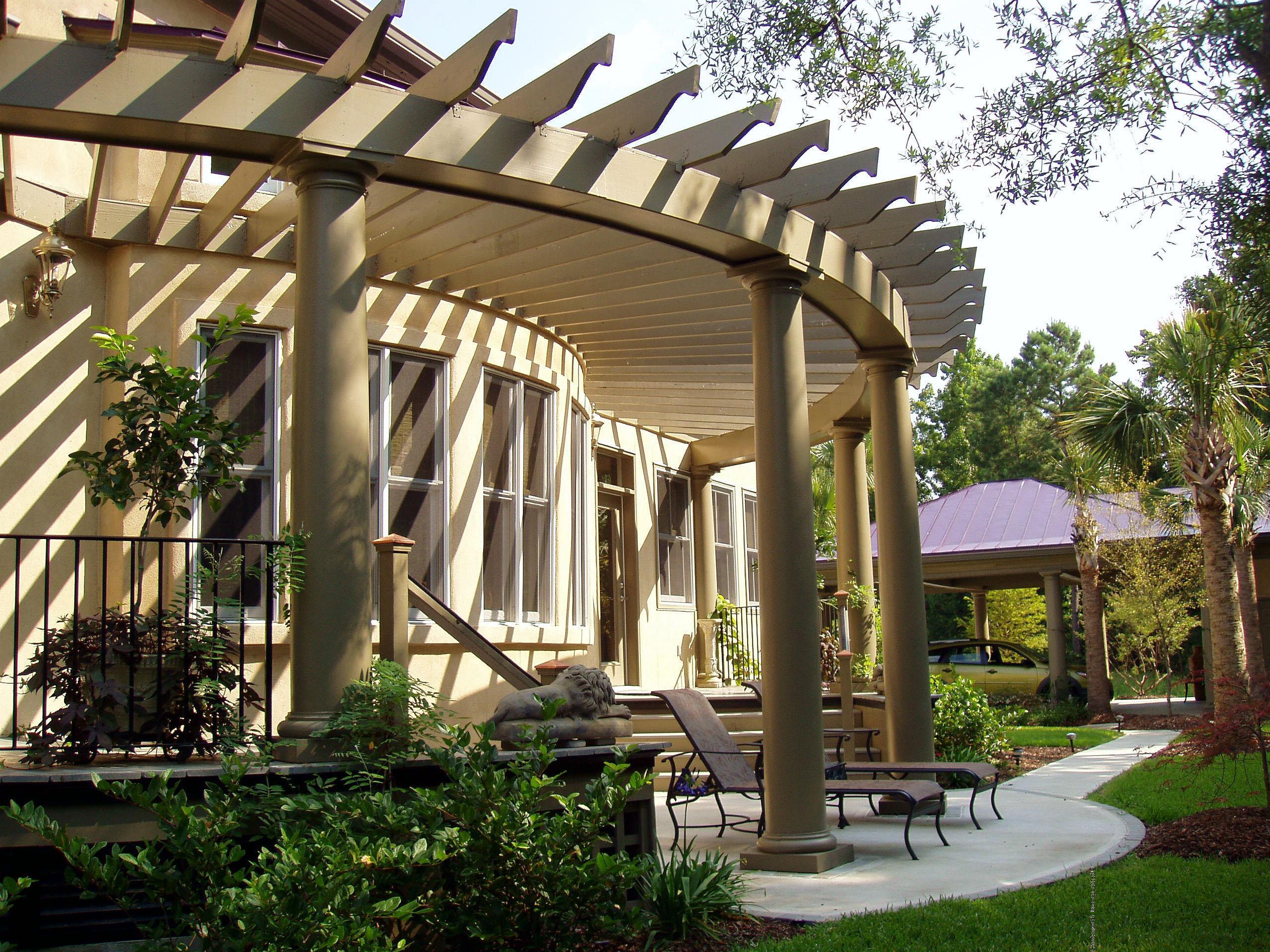 Custom Pergola Design for your outdoor area - Chadsworth Columns: shop 