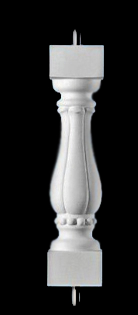 Port City Baluster or Choice of Stair Baluster for Custom Balustrade Systems - Classic Stone Material by Chadsworth Columns: shop.columns.com