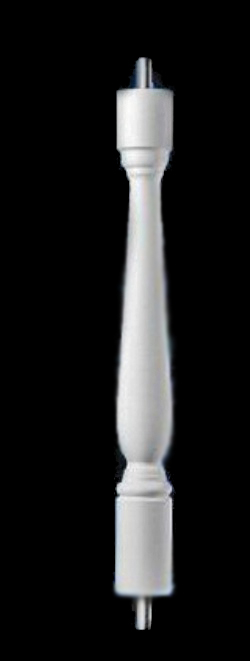 Rodanthe Design - Standard Baluster or Stair Baluster for Custom Balustrade Systems - Classic Stone Material by Chadsworth Columns: shop.columns.com