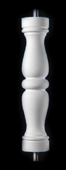 Southport Design - Standard Baluster or Stair Baluster for Custom Balustrade Systems - Classic Stone Material by Chadsworth Columns: shop.columns.com