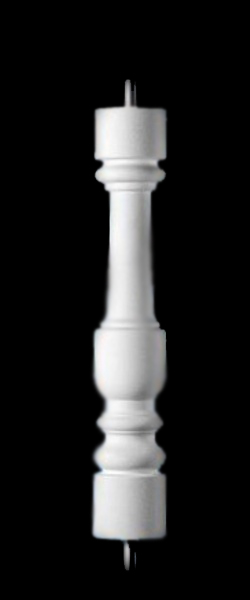 Thalian Design - Standard Baluster or Stair Baluster for Custom Balustrade Systems - Classic Stone Material by Chadsworth Columns: shop.columns.com