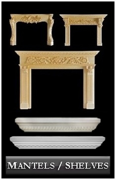 Architectural Mantels for your home and fireplace - Chadsworth Columns: shop.columns.com