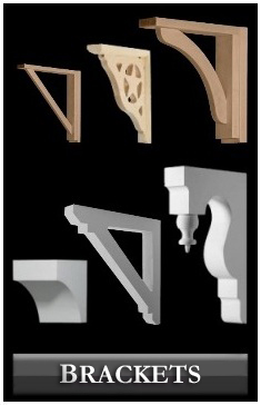 Brackets - Architectural Millwork by Chadsworth Columns: shop.columns.com - 1.800.265.8667