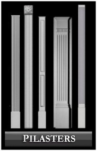 Decorative Entryway Pilaster Columns - Polyurethane Architectural Home Products - Chadsworth Columns - Shop.columns.com - 1-800-486-2118
