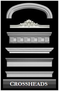 Decorative Entryway Crossheads - Architectural Exterior and Interior Crosshead Moldings - Chadsworth Columns - Shop.columns.com - 1-800-486-2118