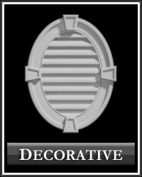DECORATIVE GABLE VENTS