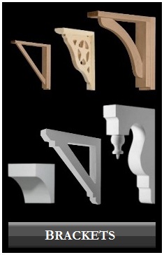 Brackets - Architectural Millwork by Chadsworth Columns: shop.columns.com - 1.800.265.8667