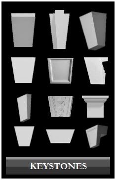 Keystones - Architectural Millwork by Chadsworth Columns: shop.columns.com - 1.800.265.8667