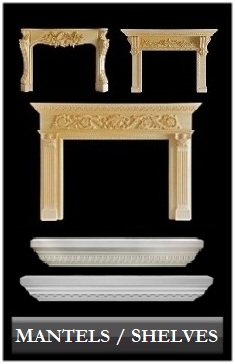 Architectural Mantels for your home and fireplace - Chadsworth Columns: shop.columns.com