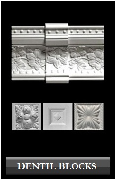 Dentil Blocks - Architectural Millwork by Chadsworth Columns: shop.columns.com
