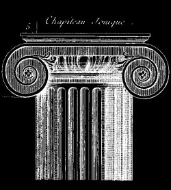 Ionic Order Capitals - Roman Ionic Decorative Column Capitals - Chadsworth Columns - Shop.columns.com - sales@columns.com - 1-800-486-2118