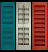 LOUVERED