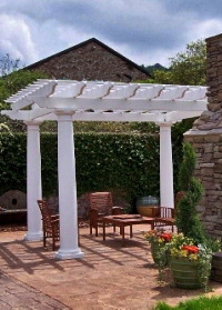 Fiberglass Round and Square Columns Pergola Kits - Chadsworth Columns: shop.columns.com