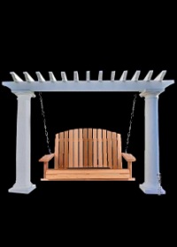 Pergola Swing Sets by Chadsworth Columns: shop.columns.com
