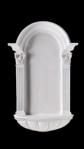 Decorative Wall Niche - Abassador Surface Mount Wall Niche - Shop.columns.com - 1-800-486-2118