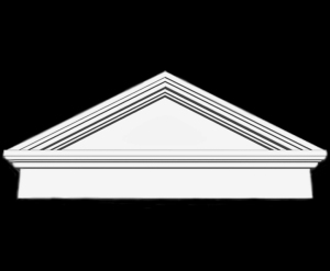 Peaked Polyurethane Entryway Designs - Shop.columns.com - 1-800-486-2118