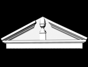 Decorative Entryway Combinations - Polyurethane Carnegie Solid Acorn Design - Shop.columns.com - 1-800-486-2118