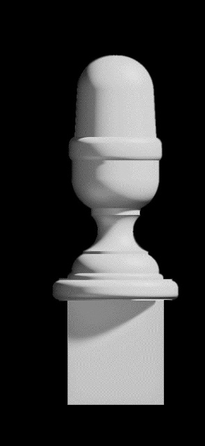 Carolina Acorn Finial - Polyurethane Decorative Finials - Shop.columns.com