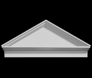 Georgetown Peaked Combination Design - House Decorative Entryways - Shop.columns.com - 1-800-486-2118