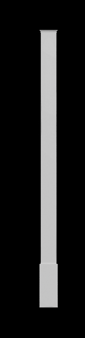 Plain, exterior entryway pilaster designs - polyurethane material - Shop.columns.com -1-800-486-2118