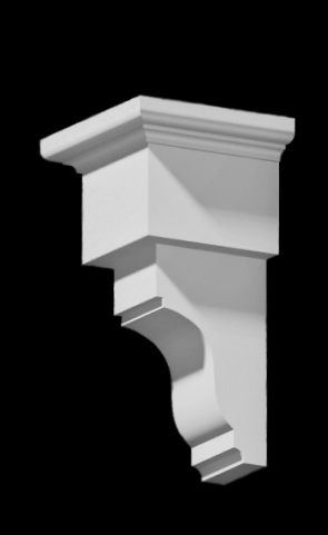 Shop.columns.com offers several polyurethane interior and exterior paintable home brackets