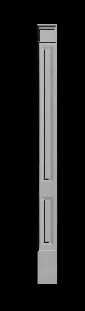 Double panel entryway pilasters - beautiful entryway pilaster designs - Shop.columns.com - 1-800-486-2118