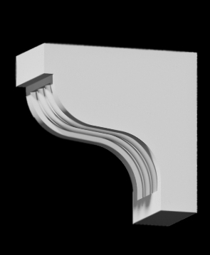 Architectural Beautiful Home Products - Lightweight and Durable Polyurethane Bracket Designs by Shop.columns.com