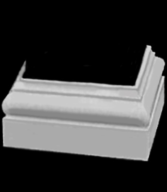 Square, Tuscan Base Molding - For a Non-Tapered Column