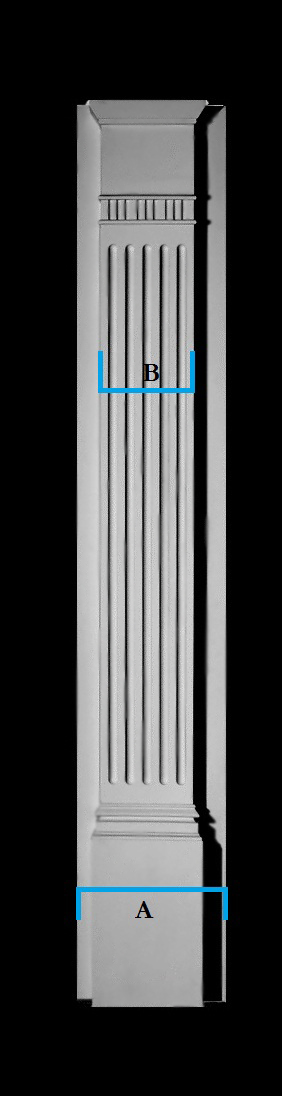 Renaissance Pilaster Designs - Architectural Column Pilasters - Shop.columns.com - 1-800-486-2118