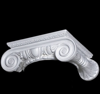 Round Roman Ionic Capital