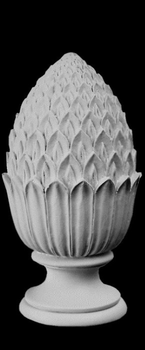 Pineapple Finial - Polyurethane Decorative Finials - Shop.columns.com