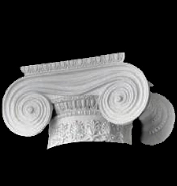 Greek Erechtheum with Necking Round Capital