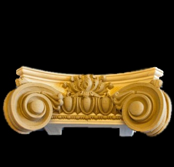 Wood Scamozzi Capital - Chadsworth Columns