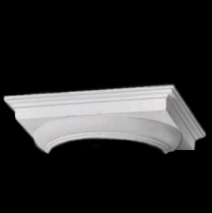 Cast Resin Roman Doric Exterior and Interior Capitals by Chadsworth Columns