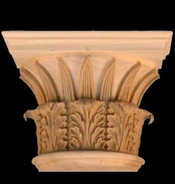 Greek Corinthian Round Capital