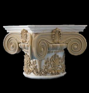 Modern Empire with Necking Wood Column Capital - Chadsworth Columns