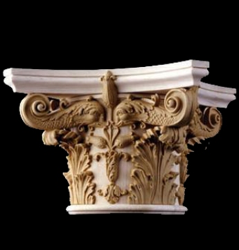 Modern Renaissance Wood Capital - Chadsworth Columns