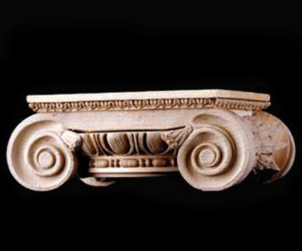 Ionic Order - Round, Wood Capital