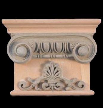Roman Mars Trim Pilaster Capital - Ionic Order