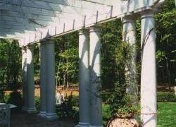 Custom Pergola Design 3018 - Exterior Custom Garden Structures - Chadsworth Columns: shop.columns.com