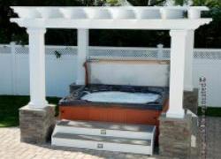 Custom Pergola Design 3022 - Exterior Custom Garden Structures - Chadsworth Columns: shop.columns.com