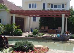 Custom Pergola Design 4028 - Exterior Custom Garden Structures - Chadsworth Columns: shop.columns.com