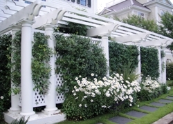Custom Pergola Design 5016 - Exterior Custom Garden Structures - Chadsworth Columns: shop.columns.com