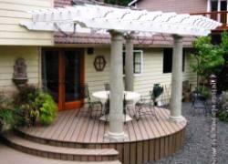 Custom Pergola Design 5018 - Exterior Custom Garden Structures - Chadsworth Columns: shop.columns.com