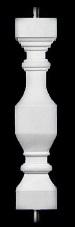 Classic Bellamy Design - Standard Baluster or Stair Baluster for Custom Balustrade Systems - Classic Stone Material by Chadsworth Columns: shop.columns.com