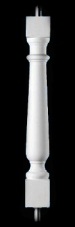 Fort Fisher-31 Baluster for Custom Balustrade Systems - Classic Stone Material by Chadsworth Columns: shop.columns.com